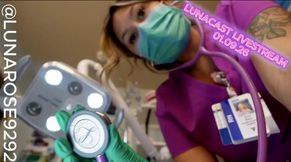 Friday’s 2.5 hour live was a blast! Played damsel, got a new BIG dildo and attempted to put it in haha, role played nurse, prostate exam, restraints..