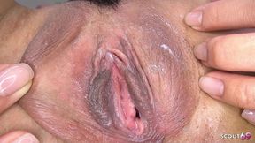 Skinny Asian Teen Kanna Kitayama Caught Masturbating Her Hairy Pussy by Her Step Father and Gives Him a Blowjob