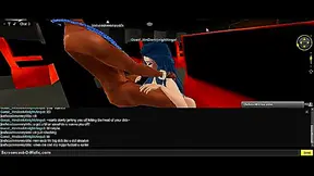 Mrs Dark Gives Intense 3D Cartoon Blowjob In Anime Game World