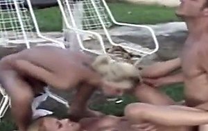 Sandwich poolside