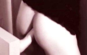 My tight ass, my toy & my cock