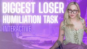 Biggest Loser - Humiliation Task Interactive