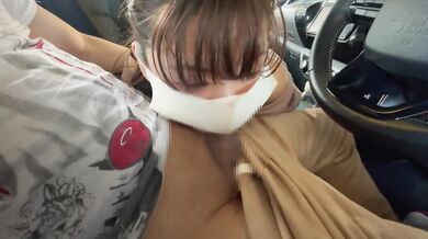 Tight bare teen gets pounded in car then rivered outdoors under secret cam tape