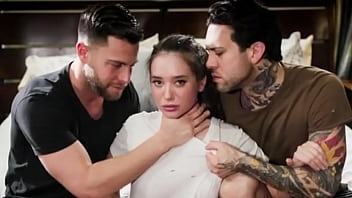 Busty pornstar Gia Paige scenes intense anal and double penetration for the first time