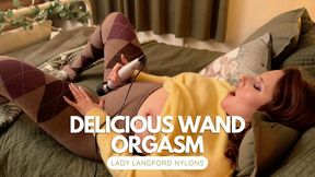 Chill with me - then CUM with me! Sensual Tease & Wand Masturbation - HEAR Me Cum Series!