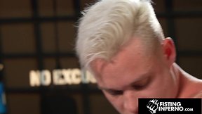 Hunk andrew connor and apollo fates fisting inferno prostate prolapse and fucking blond jock