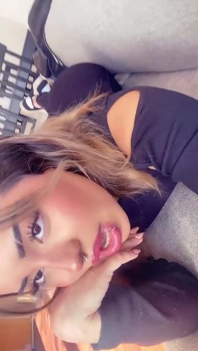 Amateur big-titted onlyfan shows off her ass and pussy