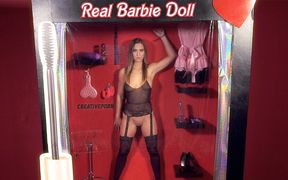 X Virtual 34 Real Barbie Doll in 180°