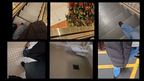 Down Stairs Escalators and Back Up to Begin 2026 A New Year Is Born