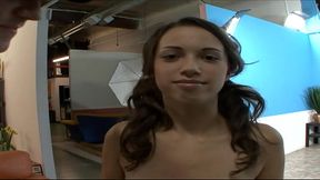 Teen In Pigtails Courtney James Drilled By Big Cock