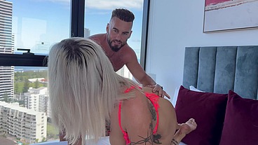TATTOOED GEORGI GREEN RIMJOB ME SO GOOD
