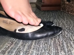 Maitresse Madelines solo foot fetish POV