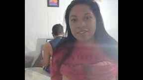 video caseros, sorpresa de bienvenida para mi compa&ntilde_ero de cuarto el no se lo esperaba todo fue muy rico y excitante...