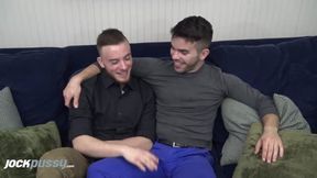 Scruffy jock top barebacks sexy trans bottom boy