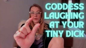 Goddess Laughing At Your Tiny Dick