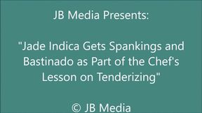 Jade Indica Gets Spanked and Bastinado During a Show - SD