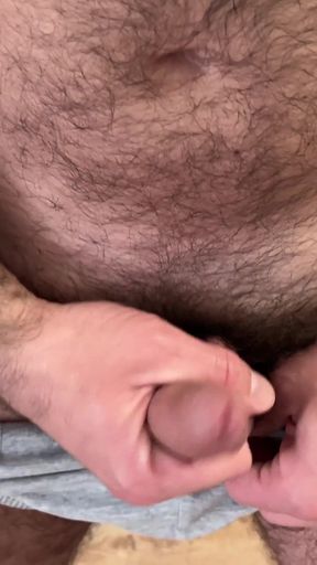 Funny Earl makes us laugh as he masturbates in his briefs and shows off his hairy body striptease