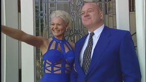 Hot Vintage Blonde MILF Fuck with Giant Dicks