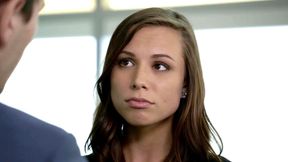 Young personal assistant Aidra Fox ass fucked by her boss