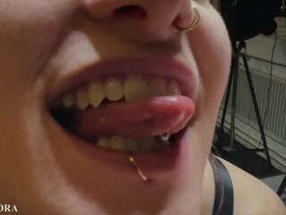 FemDom Biting Mistresse Gets Her Teeth into her Sub - Unfathomable Bites and Teeth Marks