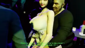 3D Big Boobs Japanese Wife Cheating with Stranger in the Bar