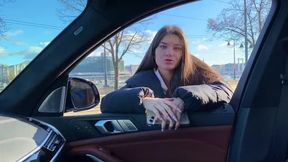 Hot Brunette Anal Gape & Car Blowjob - Best Angles Reissue