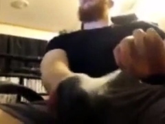 Big Cock Bear's Loud Orgasm