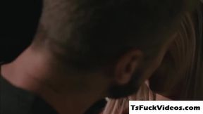 hottie Aubrey Kate fondles shedick while intensely anus