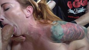 German Tattooed Girl Gets Ass Fucked