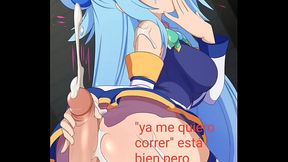 Joi en espa&ntilde_ol Aqua hentai