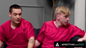 HETEROFLEXIBLE - Ultra-Kinky Queer Duo Jim Fit & Jeremiah Cruze Attempt Waving With Their School Friends
