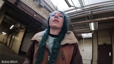 I Left my Clothes BEHIND and SQUIRTED! | Public Nudity Warehouse Dare