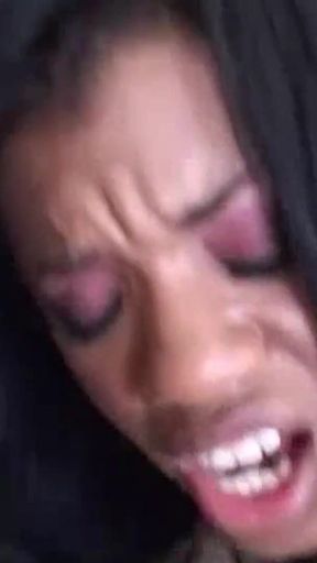 This Black Enticing Girl Is Not Satisfied with Just Anal so She Does Double Penetration