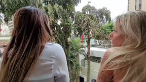 My Naughty Friend and I Had a Threesome with the Hotel Guest