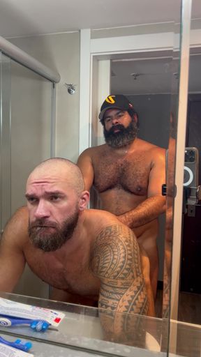 Serge Bear getting railed hard by Oscar Bear   Clip 2