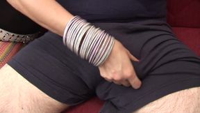 Bad stepdad yell at his naughty stepdaughter and bangs her