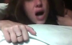 Yr old girlfriend getting a painful ass fucking