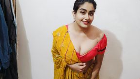 Desi Teen 18+ Bhabhi Caught Devar masturbating after she fuck hard while home alone (Hindi audio)