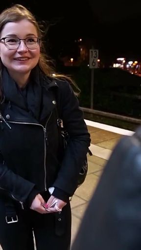 Must-share moment from &quot;Slim German TinyEmily caught on train without ticket - She let the inspector Fuck her&quot;