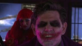 the jokester and batfuck lead a wild orgy with batchick and hoards of sluts