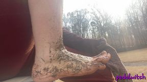 Lick my muddy feet p2