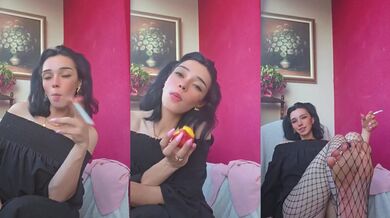 Pretty smoke summer vibes smoking elegante solo