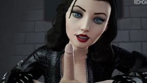 Operation Cocktease - Bioshock Elizabeth Teases A Prisoners Cock Till He Gives Up His Secrets