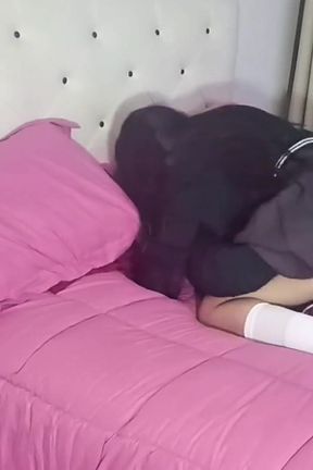 Don&#039;t Cum Inside Me! I Convinced a Girl From My College to Fuck During Class Hours