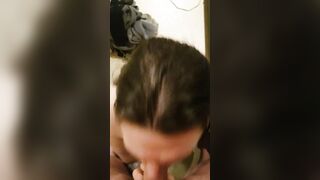 My Little Penis Dig Whore Swallows Cum