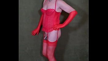 SISSY IN RED