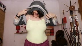 a revolutionary fetish art statement: watch nicoletta embrace her glorious, natural hairy armpits in a powerful act of defiance that shatters conventional beauty stereotypes