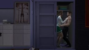 Young student discovers teacher's hidden lust in a romantic anime scene