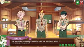 Camp of Friends way 2 Part 27 Taiga Gangbanged Russian Voice Hentai Visual Novel