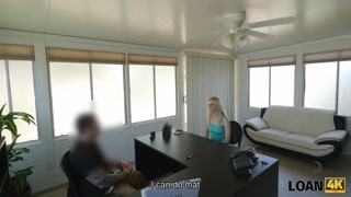 LOAN4K. Strip dancer cant pay rent so why comes to fuck loan agent